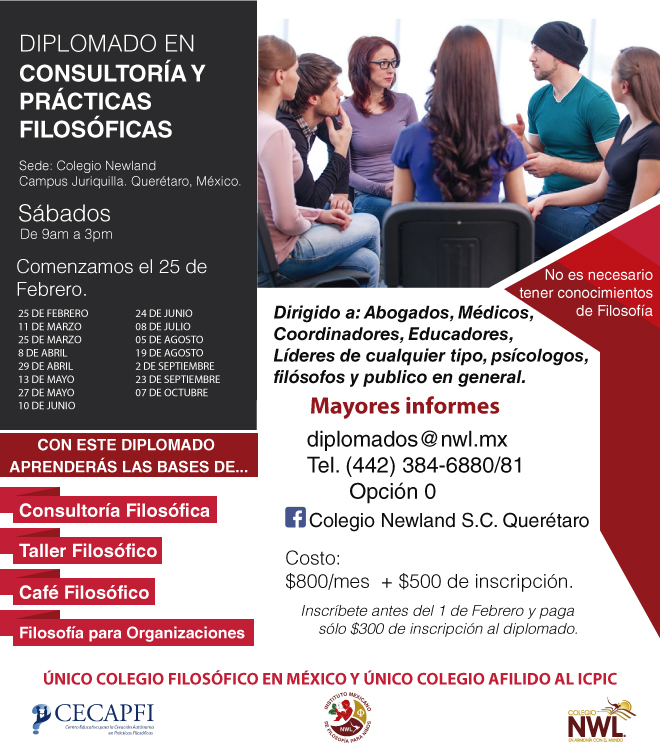 DILPMADO EN CONSULTORÍA Y PRÁCTICAS FILOSÓFICAS
